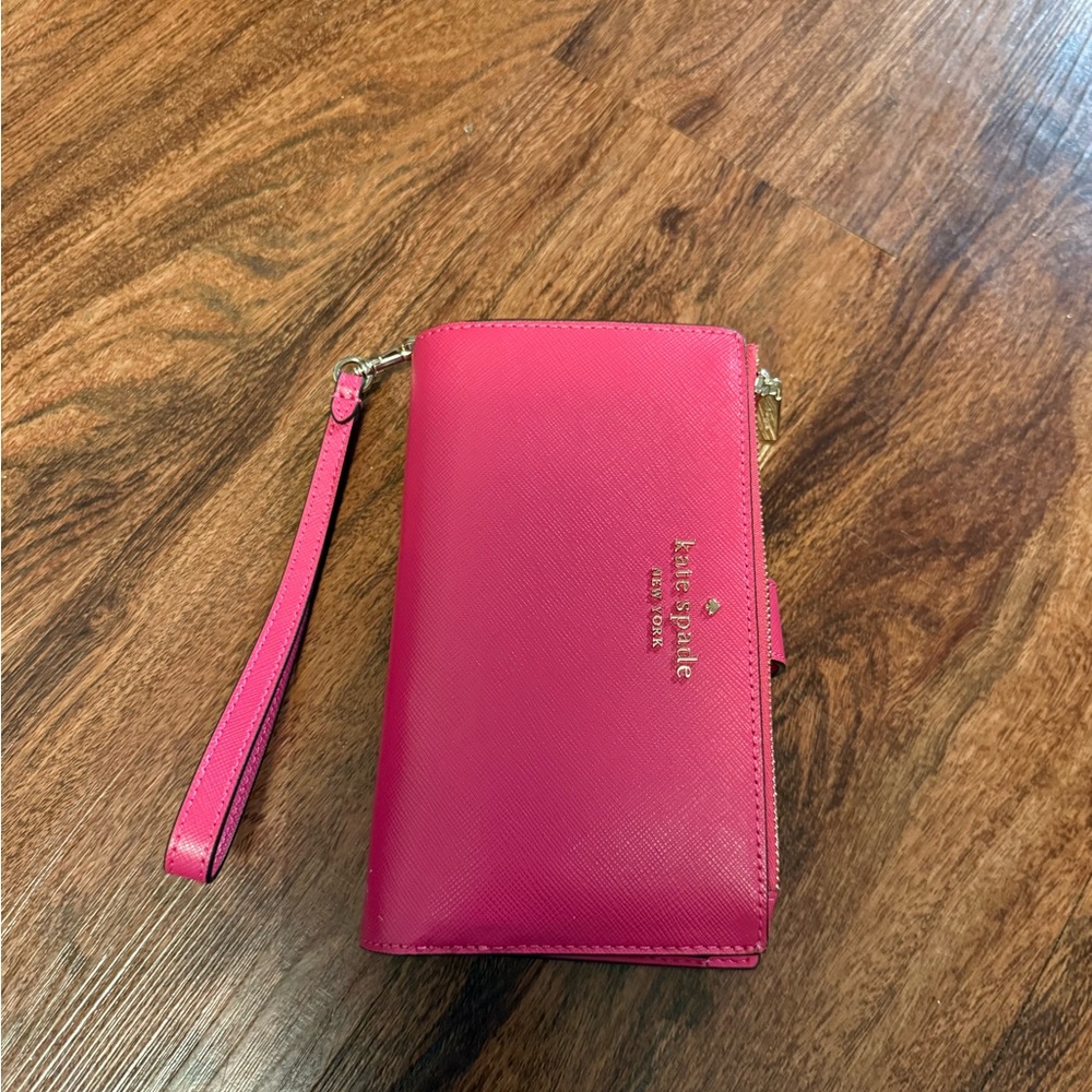 Kate Spade Vibrant Pink Wristlet